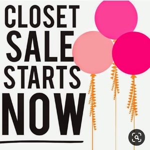 Closet sale